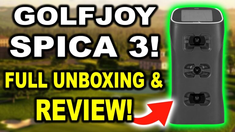 NEW Golf Launch Monitor! GolfJoy Spica 3 Unboxing & First Look Review!