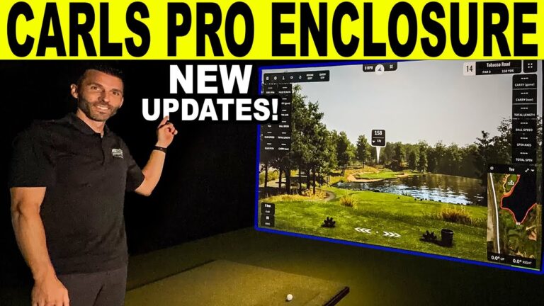 Carl’s PRO Enclosure Build & Review! (Ultimate Commercial Golf Simulator Build!)