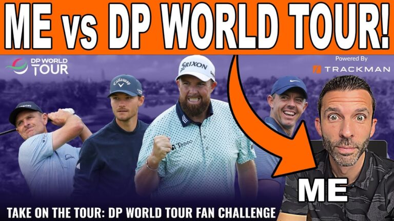 I Tried to BEAT a DP World Tour Pro’s CTP on a Trackman Golf Simulator!