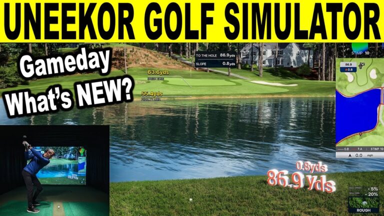 UNEEKOR Golf Simulator: GameDay Software Review, Updates, & More!