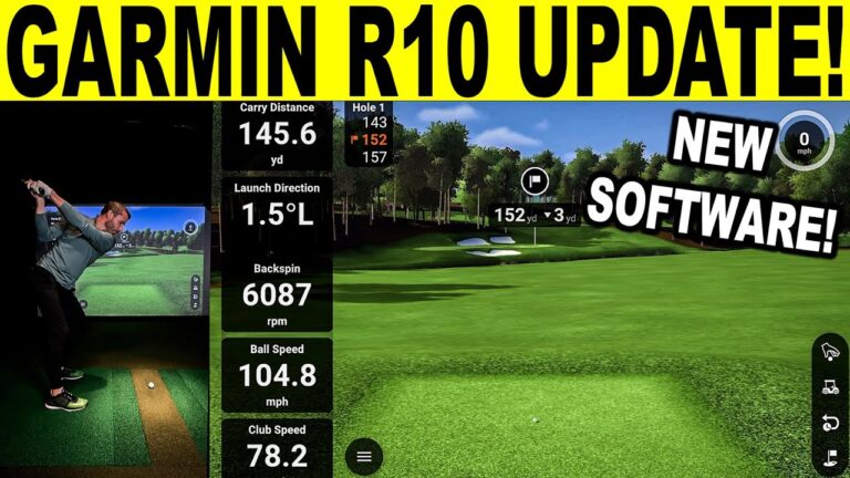 Garmin R10 MAJOR Update Brings Home Tee Hero App & NEW Features!