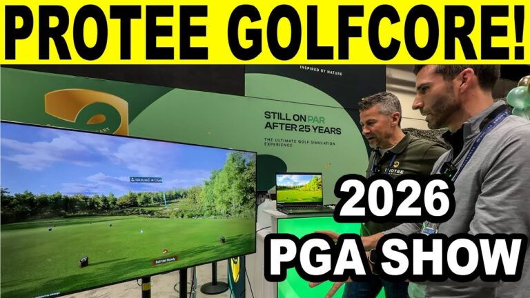 PROTEE GolfCore Golf Simulator Software at the 2026 PGA SHOW!