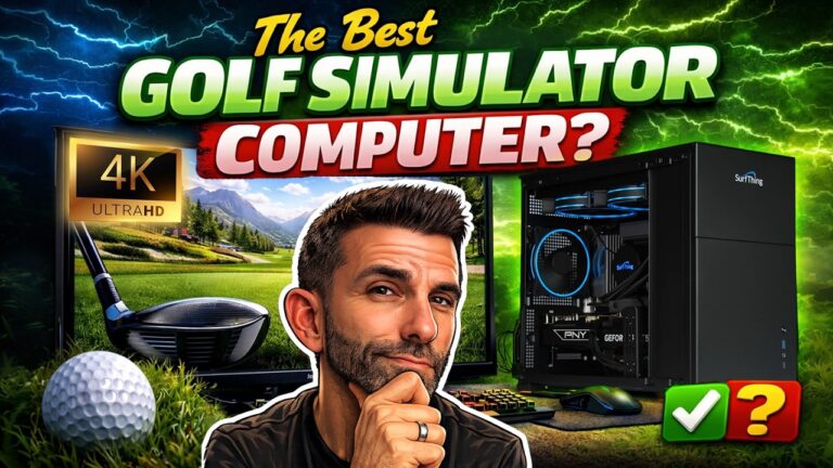 Best Golf Simulator Computer? SurfThing RTX 5080 Build Review!