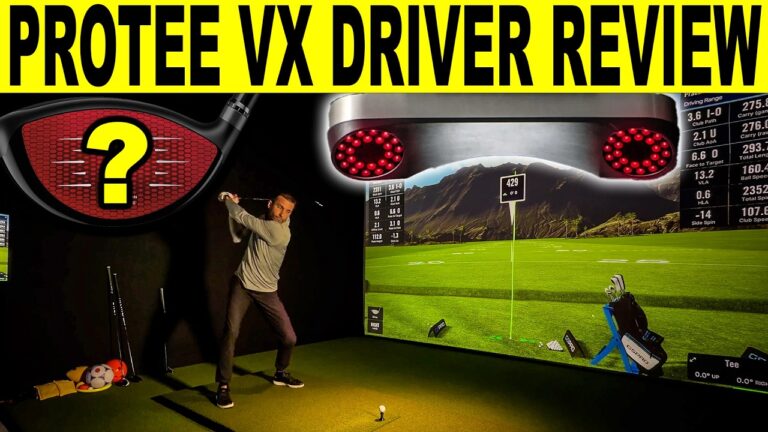 ProTee VX Driver Review! Any Good? (GSPro + No Marked Balls)