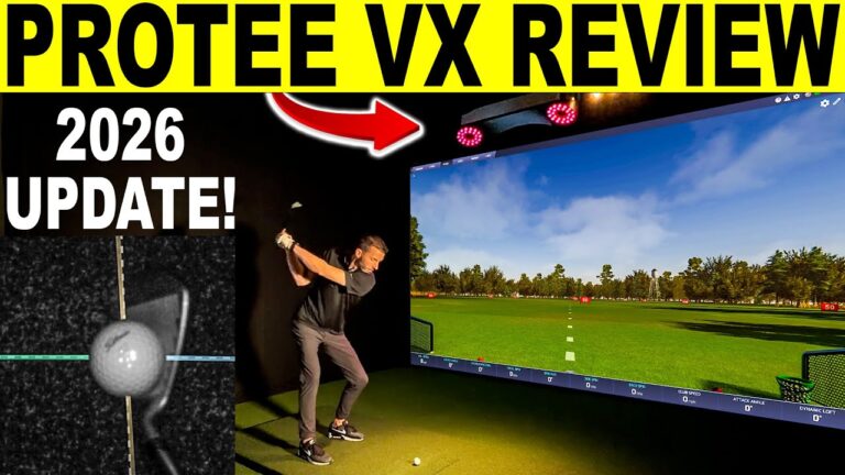 ProTee VX Review: BEST Overhead Golf Simulator? Full Setup + GSPro Test