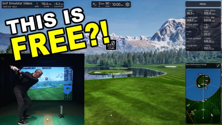 Muni Golf: Free Golf Simulator Software, First Look