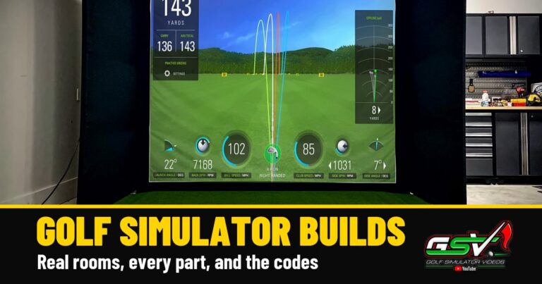 Golf Simulator Builds: Every GSV Build, Room and Part