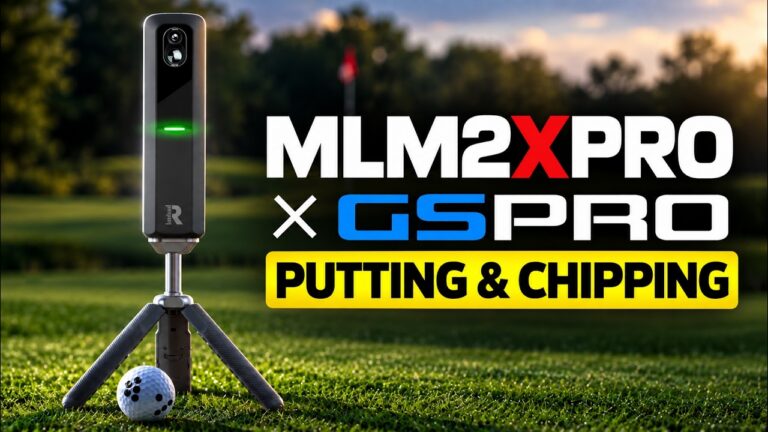 Rapsodo MLM2XPRO in GSPro: Putting and Chipping, Tested