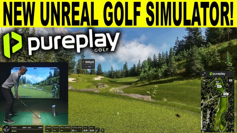 Pureplay Golf Simulator Software First Look: Is This the Next Big Thing?